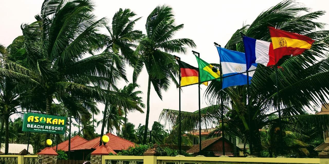 Asokam Beach Resort Kannur Exterior photo